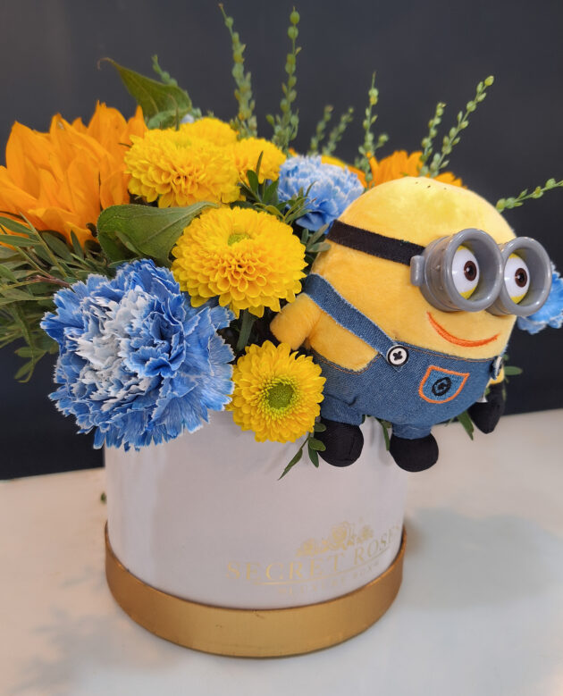 Aranjament floral "Minion"